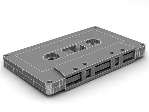 Tape Casette 3D Model