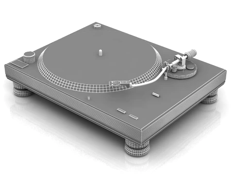 Vestax Turntable 3D Model