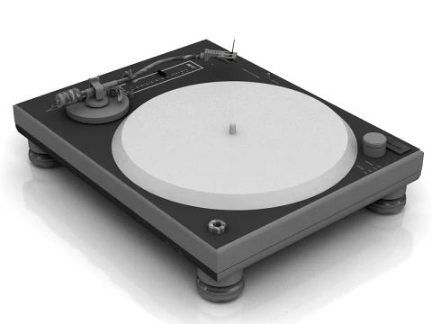 Vestax Turntable 3D Model