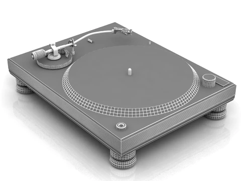 Vestax Turntable 3D Model