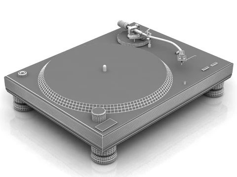 Vestax Turntable 3D Model