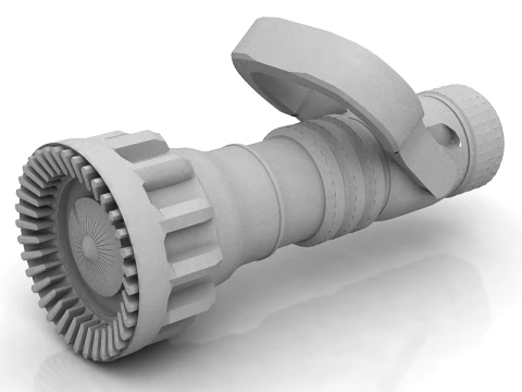 TurboJet Nozzle 3Dモデル