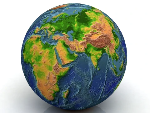 Earth 3D Model