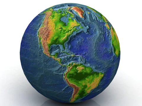 Earth 3D Model