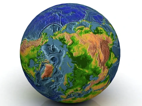 Earth 3D Model