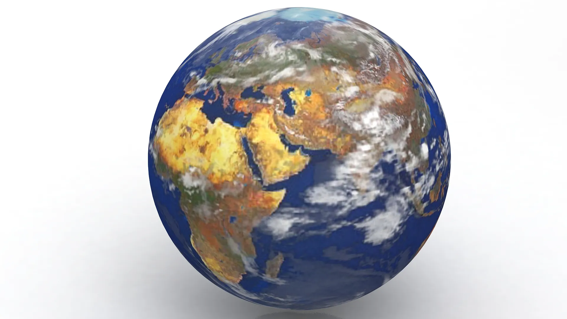 Earth 3D Model .c4d .max .obj .3ds .fbx .stl .blend 