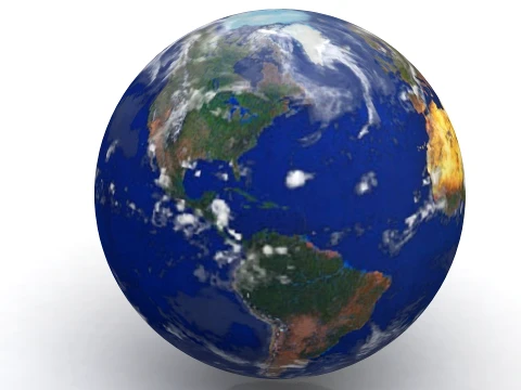 Earth 3D Model