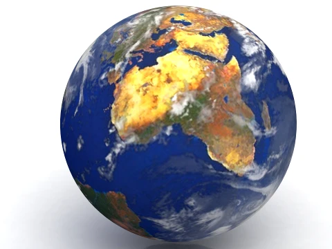 Earth 3D Model