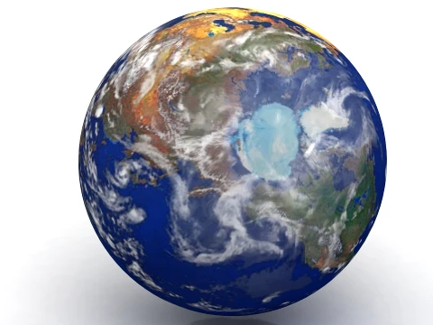 Earth 3D Model