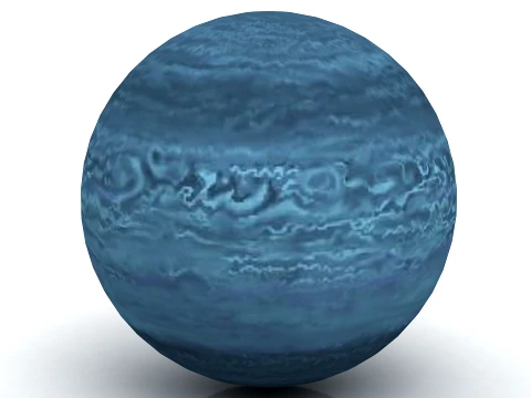 Neptune 3D Model