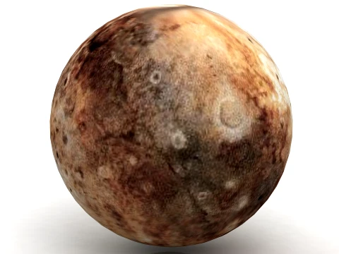 Pluto Planet 3D Model