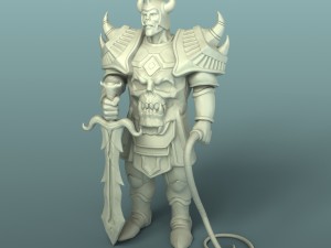 warrior 3D Print Model