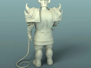 warrior 3D Print Model