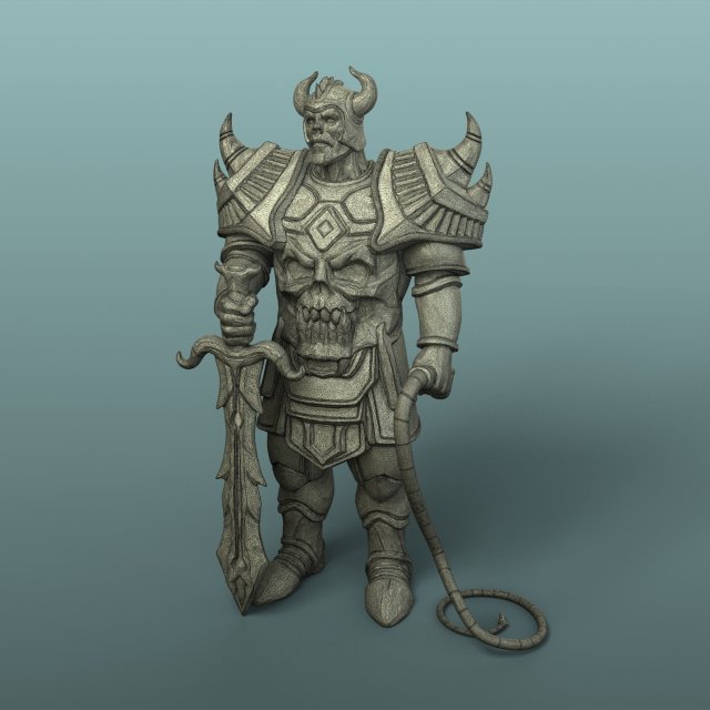 Download warrior 3D Model