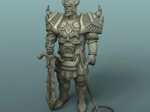 warrior 3D Print Model