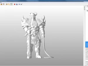 warrior 3D Print Model