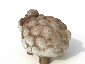 statuette sheep 3D Model