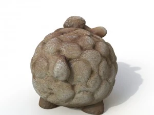 statuette sheep 3D Model