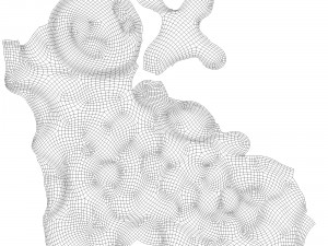 statuette sheep 3D 模型