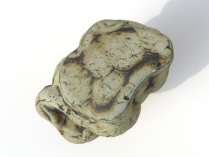 statuette mammoth Model 3D