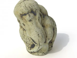 statuette mammoth 3D Model