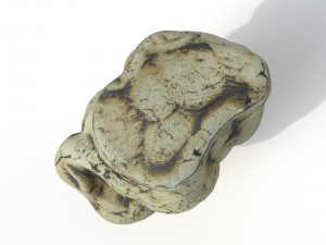 statuette mammoth Model 3D