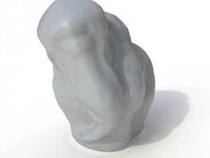statuette mammoth 3D Model