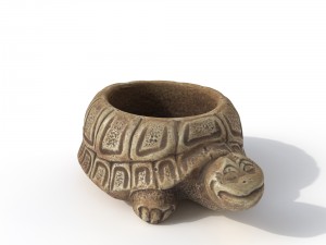 statuette turtle Modello 3D