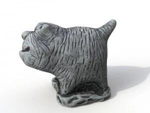 Statuettenkatze 3D Modell