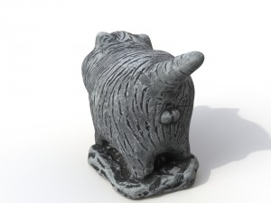 statuette cat 3D Модель