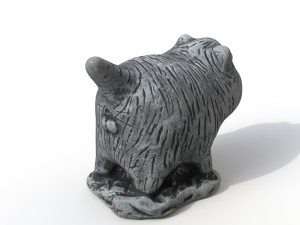 statuette cat 3D Модель
