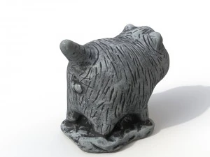 Statuettenkatze 3D Modell