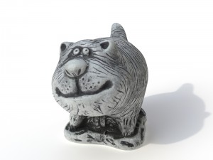 statuette cat 3D Модель