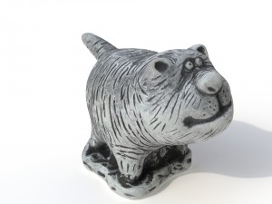 statuette cat 3D Модель