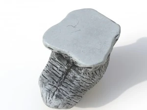 Statuettenkatze 3D Modell