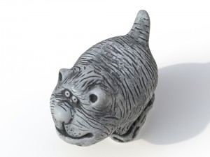 statuette cat 3D Модель
