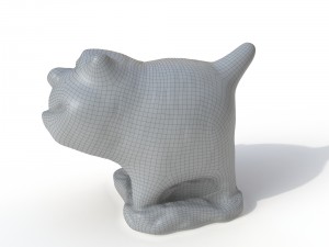 statuette cat 3D Модель