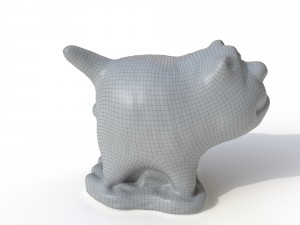 statuette cat 3D Модель