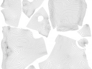 Statuettenkatze 3D Modell