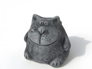 statuette cat 3D Model