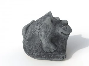 statuette cat 3D Model