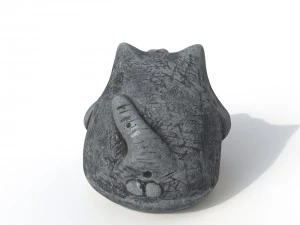 statuette cat 3D Model