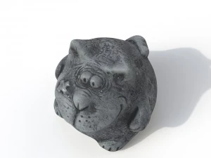 statuette cat 3D Model