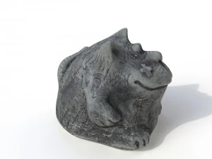 statuette cat 3D Model