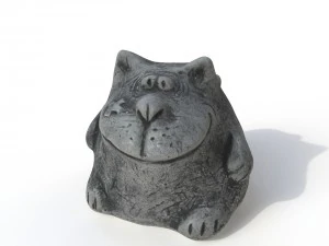 statuette cat 3D Model