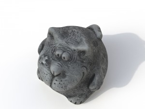statuette cat 3D Модель