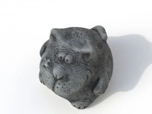 statuette cat 3D Model