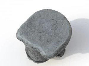 statuette cat 3D Model
