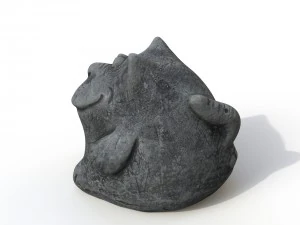 statuette cat 3D Model