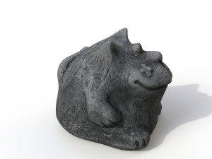 statuette cat 3D Модель